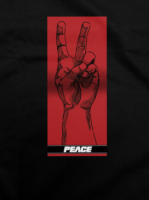 The Peace Hand Sign (BLK)