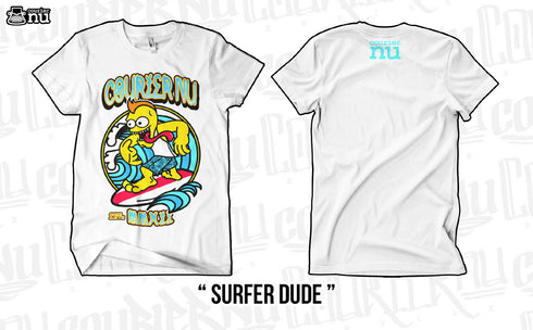 Surfer Dude - Shirt Template - Prenta