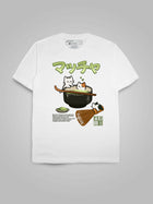 Cute Matcha Cats Illustration