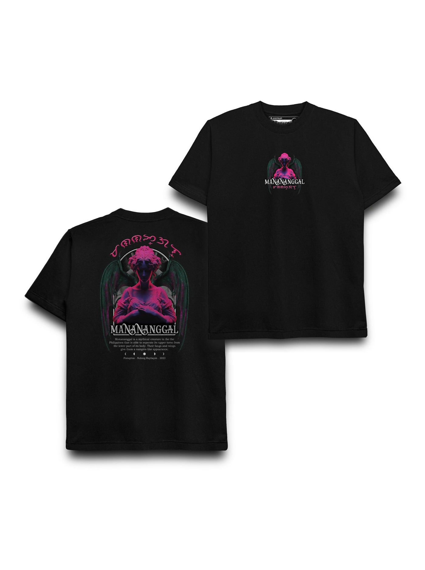 Manananggal (Philippine Folklore Baybayin Shirt)