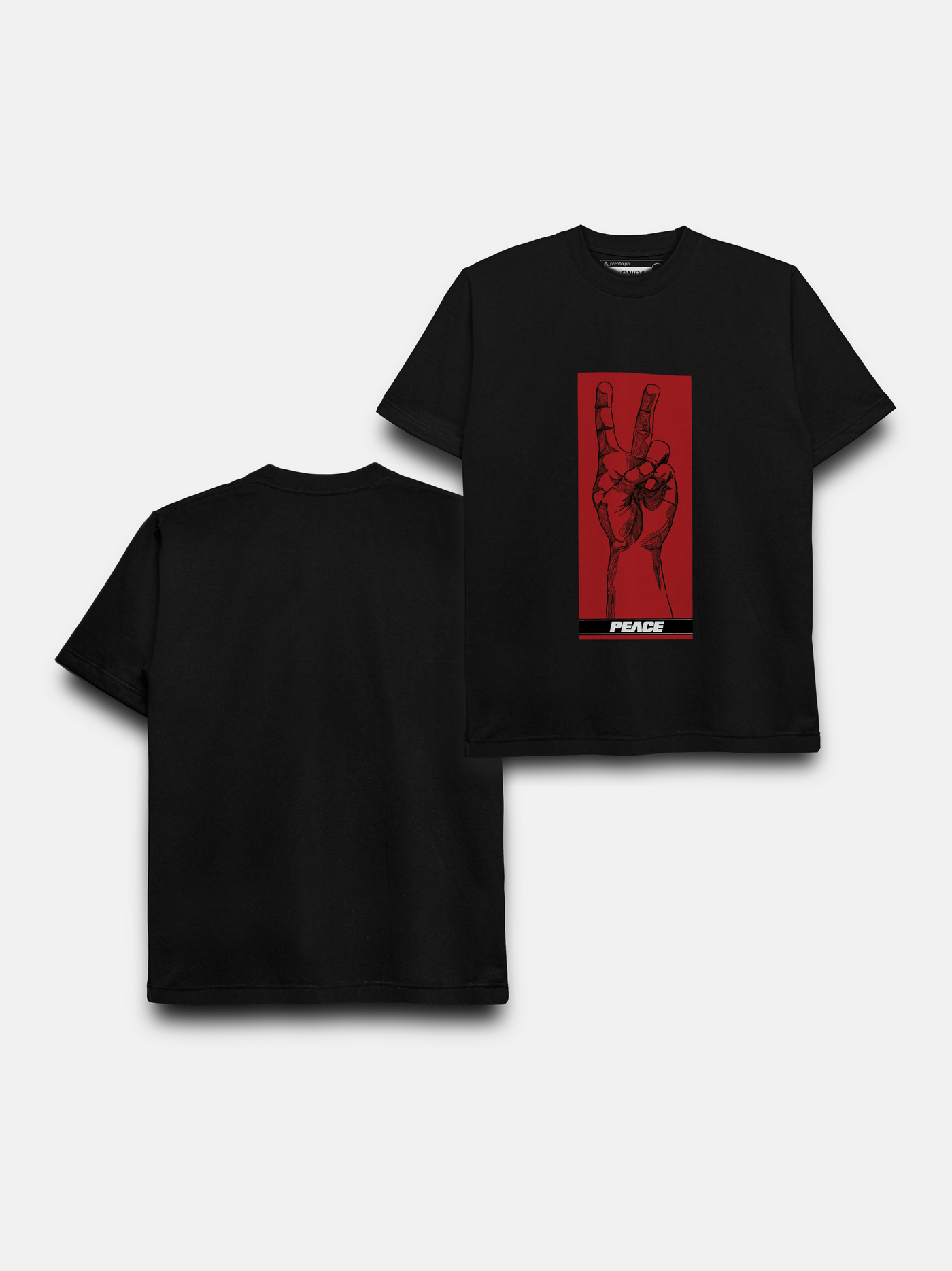 The Peace Hand Sign (BLK)