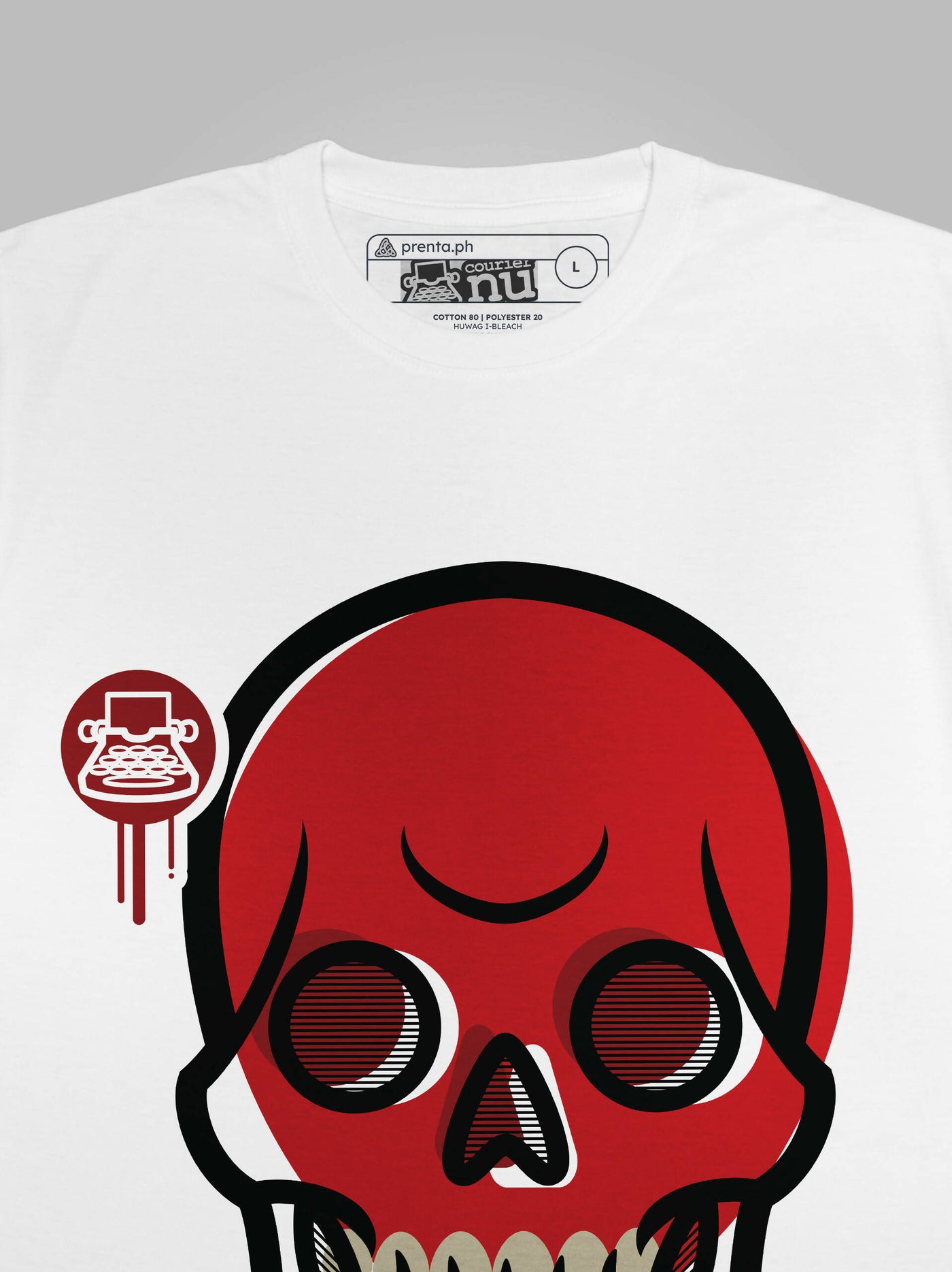 Deconstructed Skull (Red)