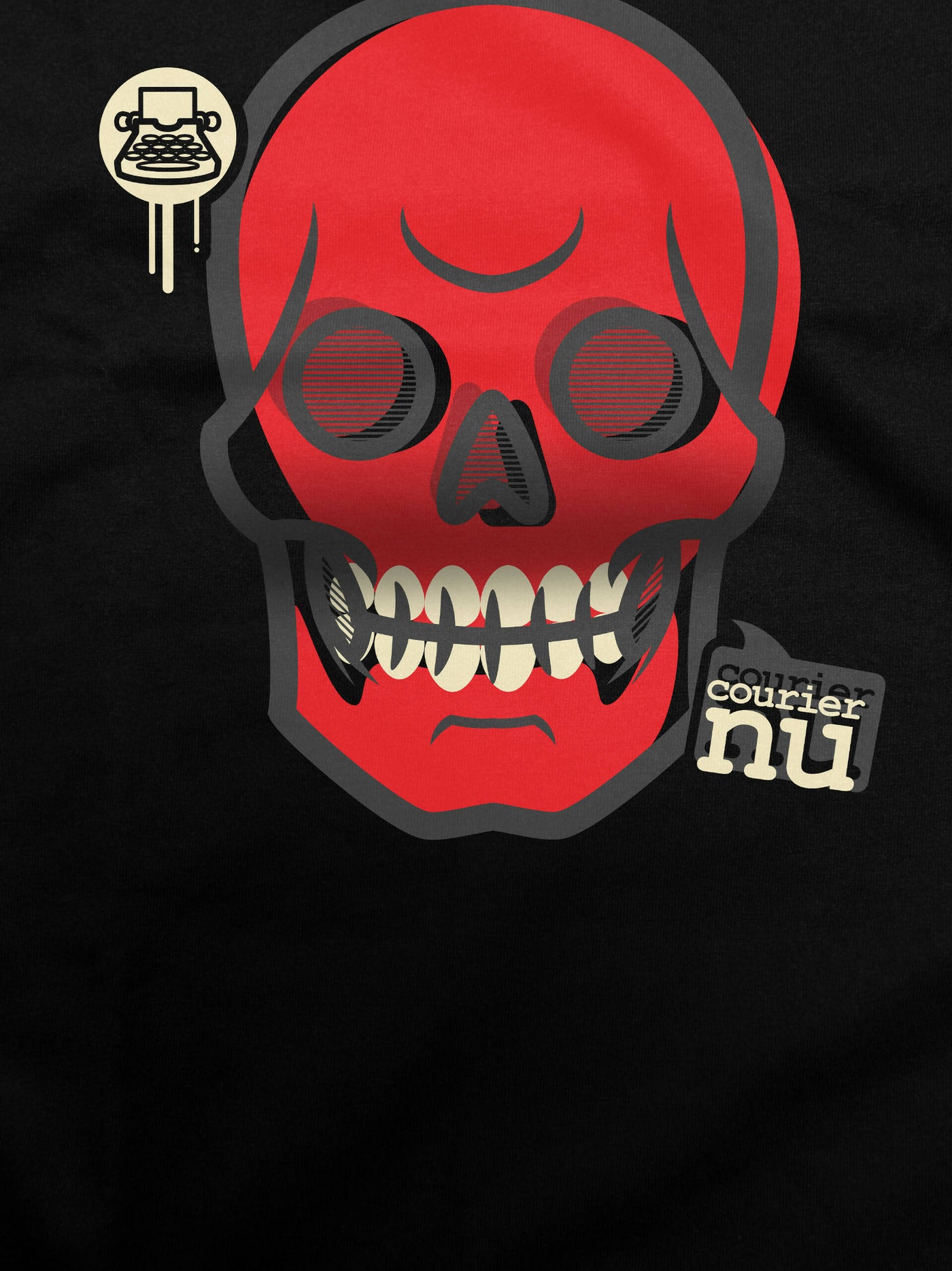 Deconstructed Skull (Red)